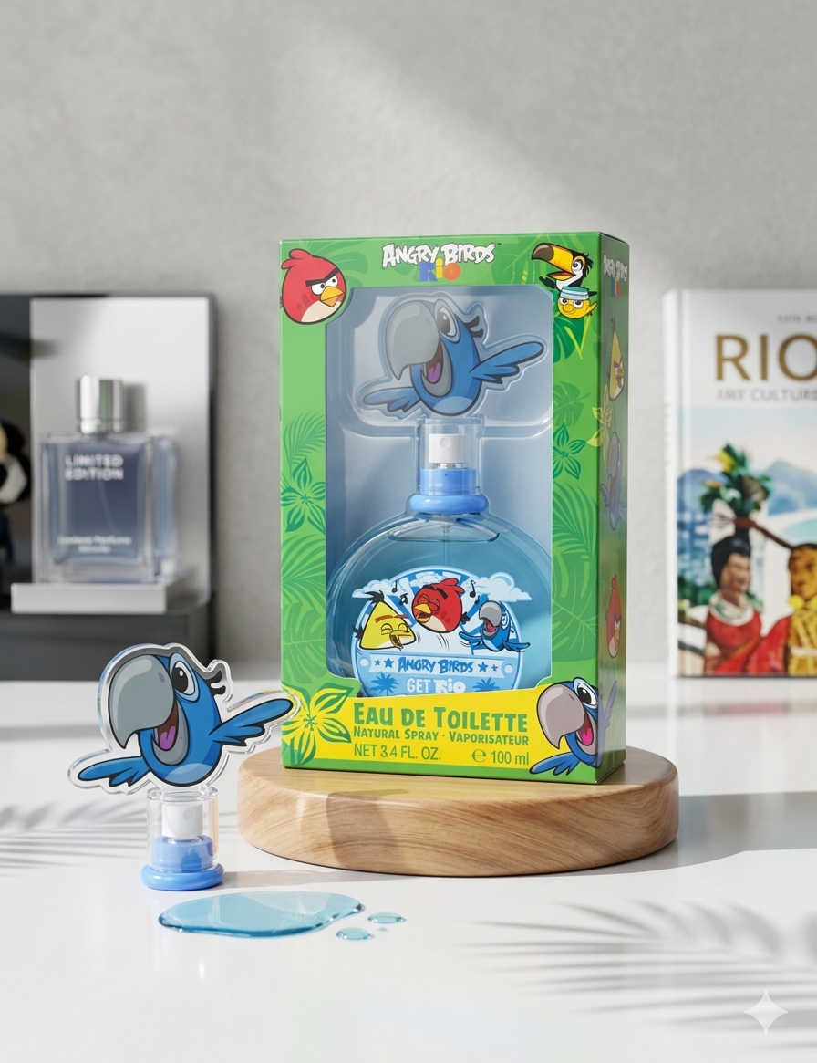 08. Angry Birds Rio Eau de Toilette 100ml