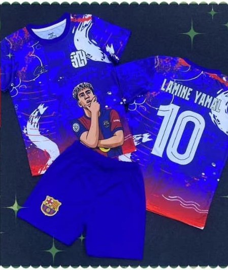13. Lamine Yamal 10 Barcelona Kit (2pc)