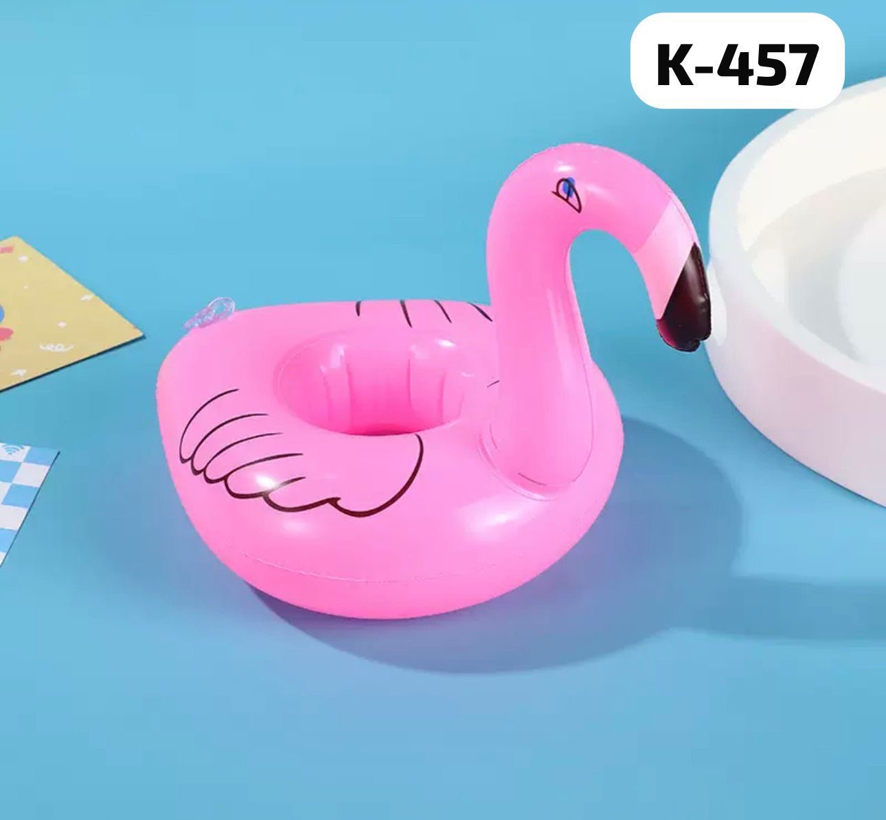02. K-457 Flamingo Drink Holder Float