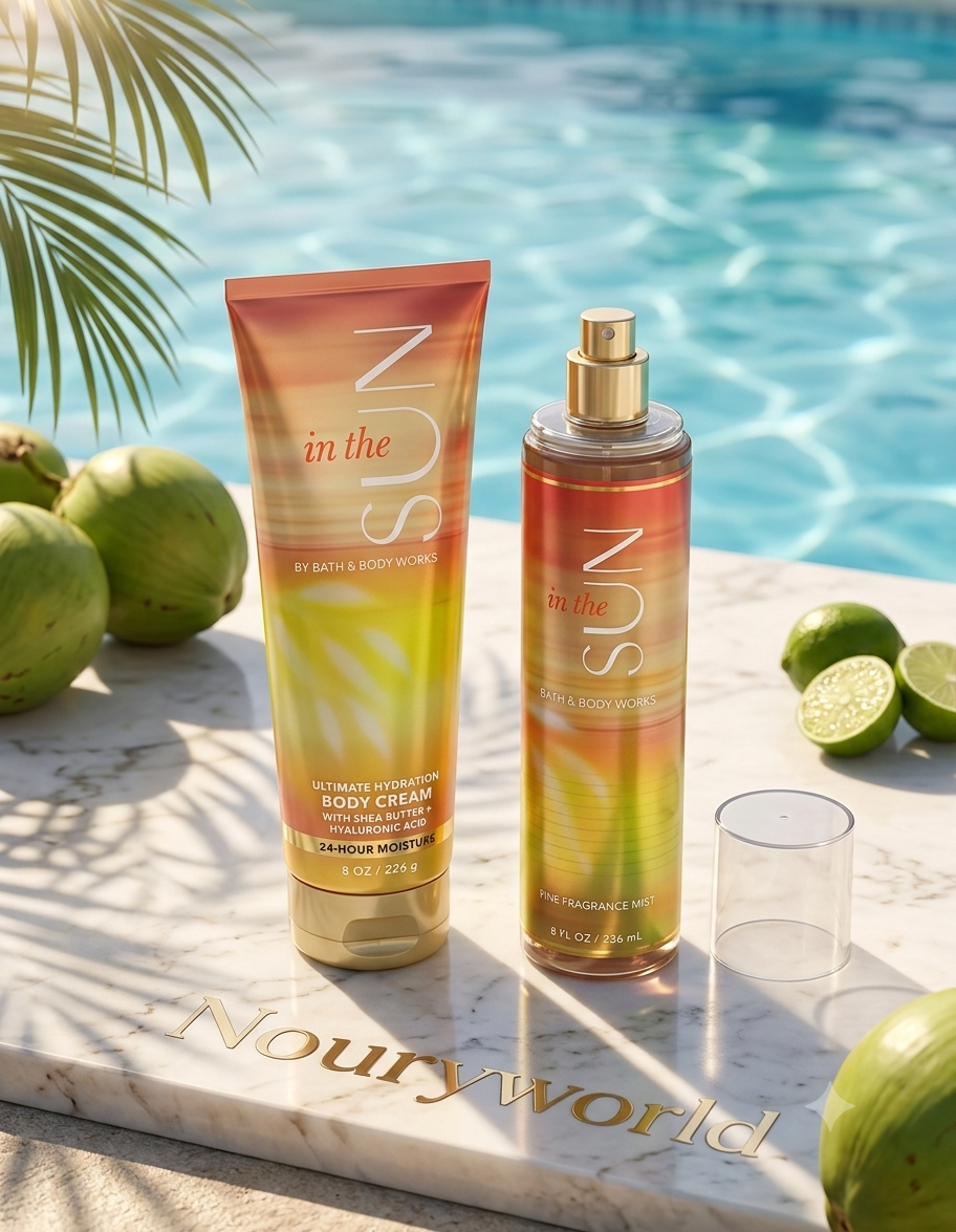 19. In The Sun Body Cream & Fragrance Mist Set