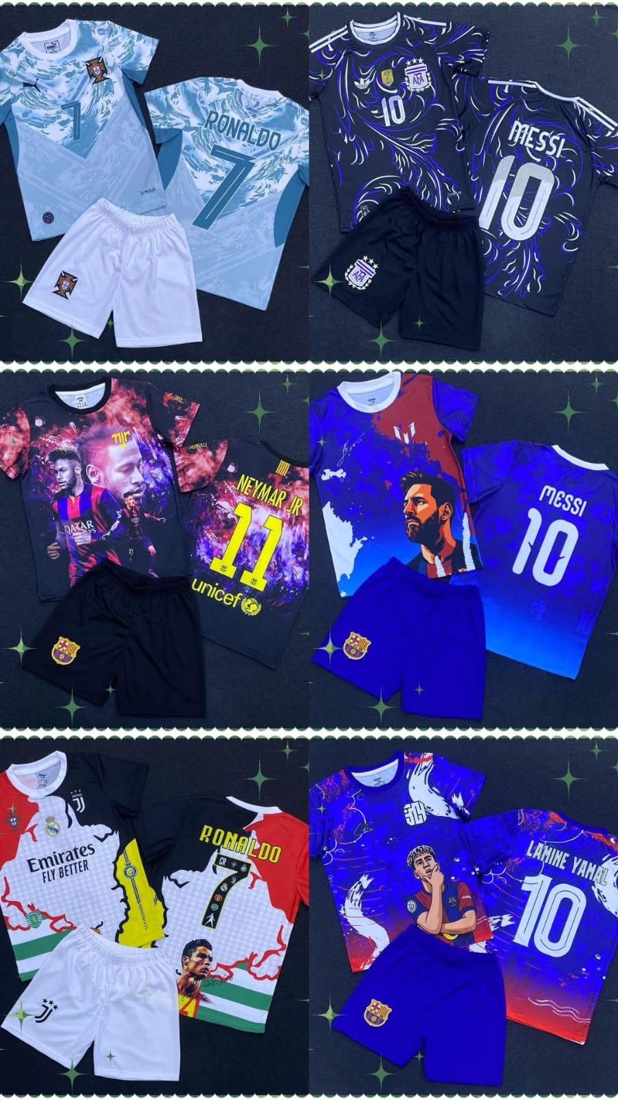 08. Kids Football Jersey Set