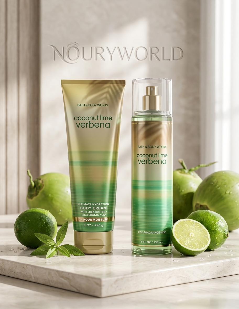 20. Coconut Lime Verbena Body Cream & Mist Set