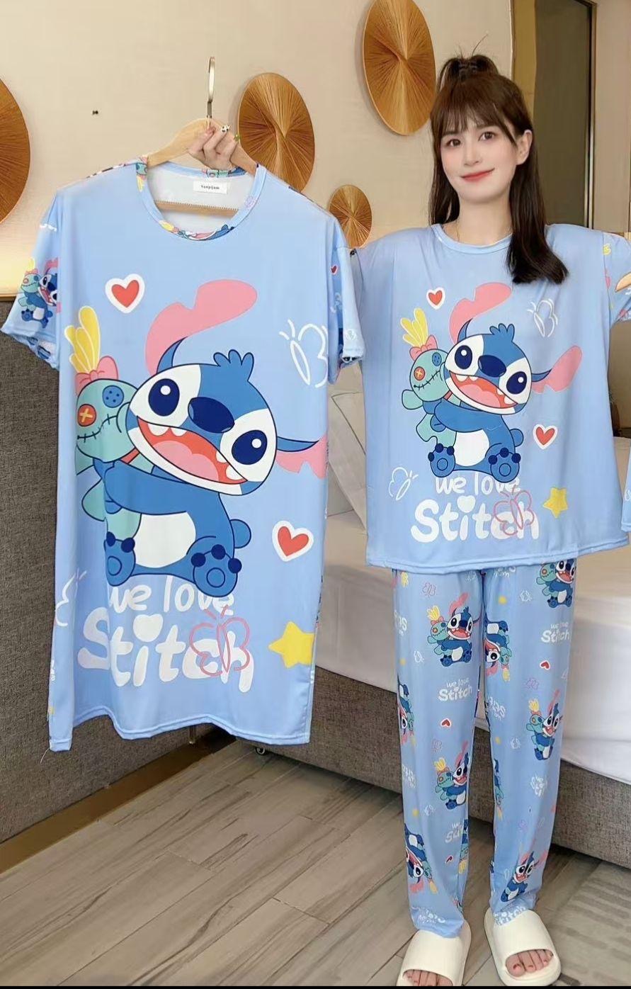 10. Stitch Pajama Set