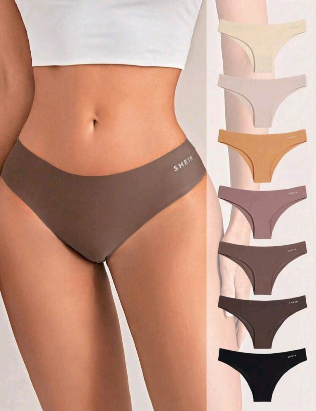 09. Seamless Thongs Multi-Color Pack