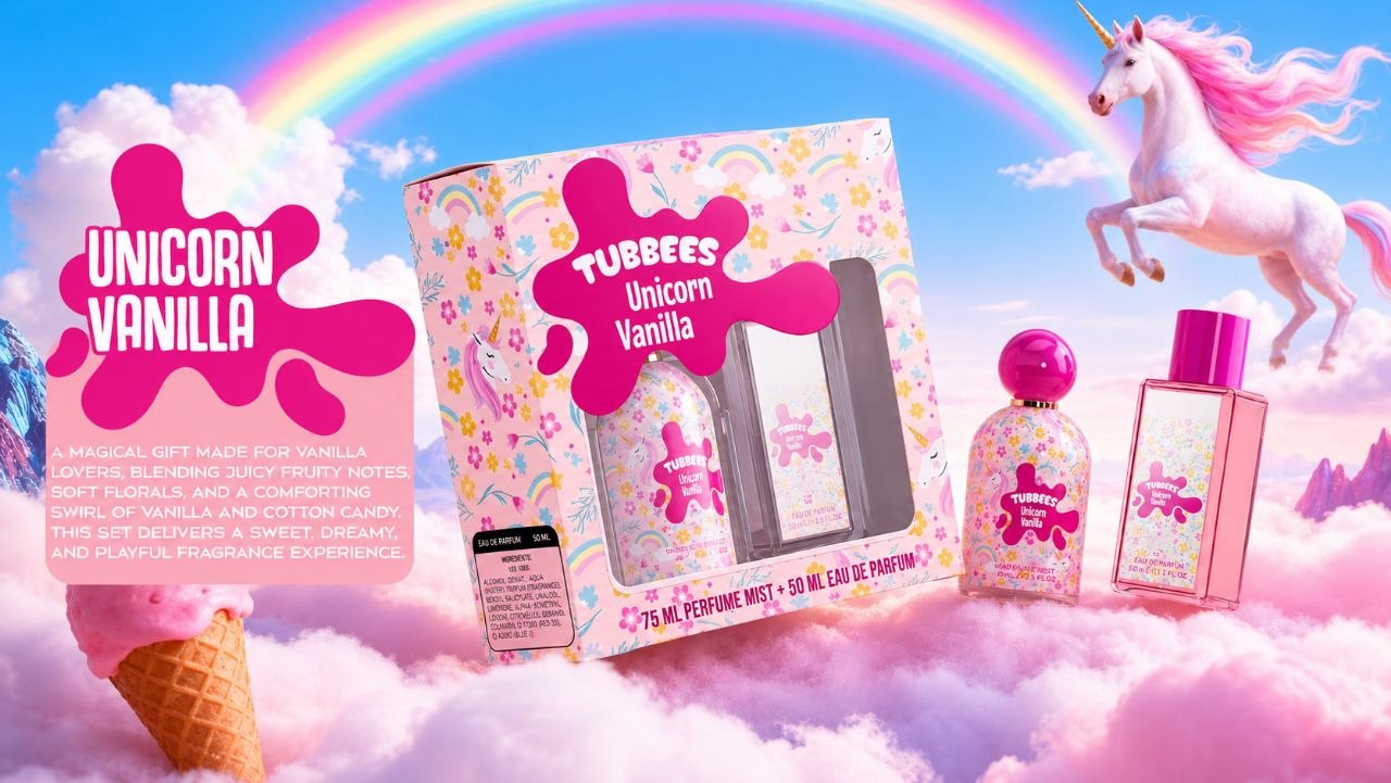 07. Tubbees Unicorn Vanilla Gift Set