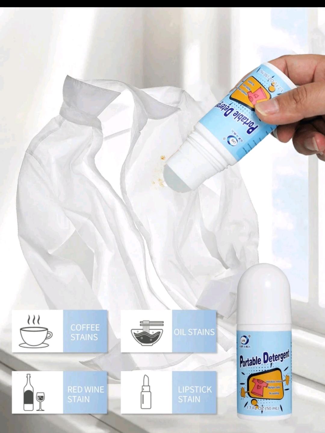 24. Portable Stain Remover Detergent — 2 pcs