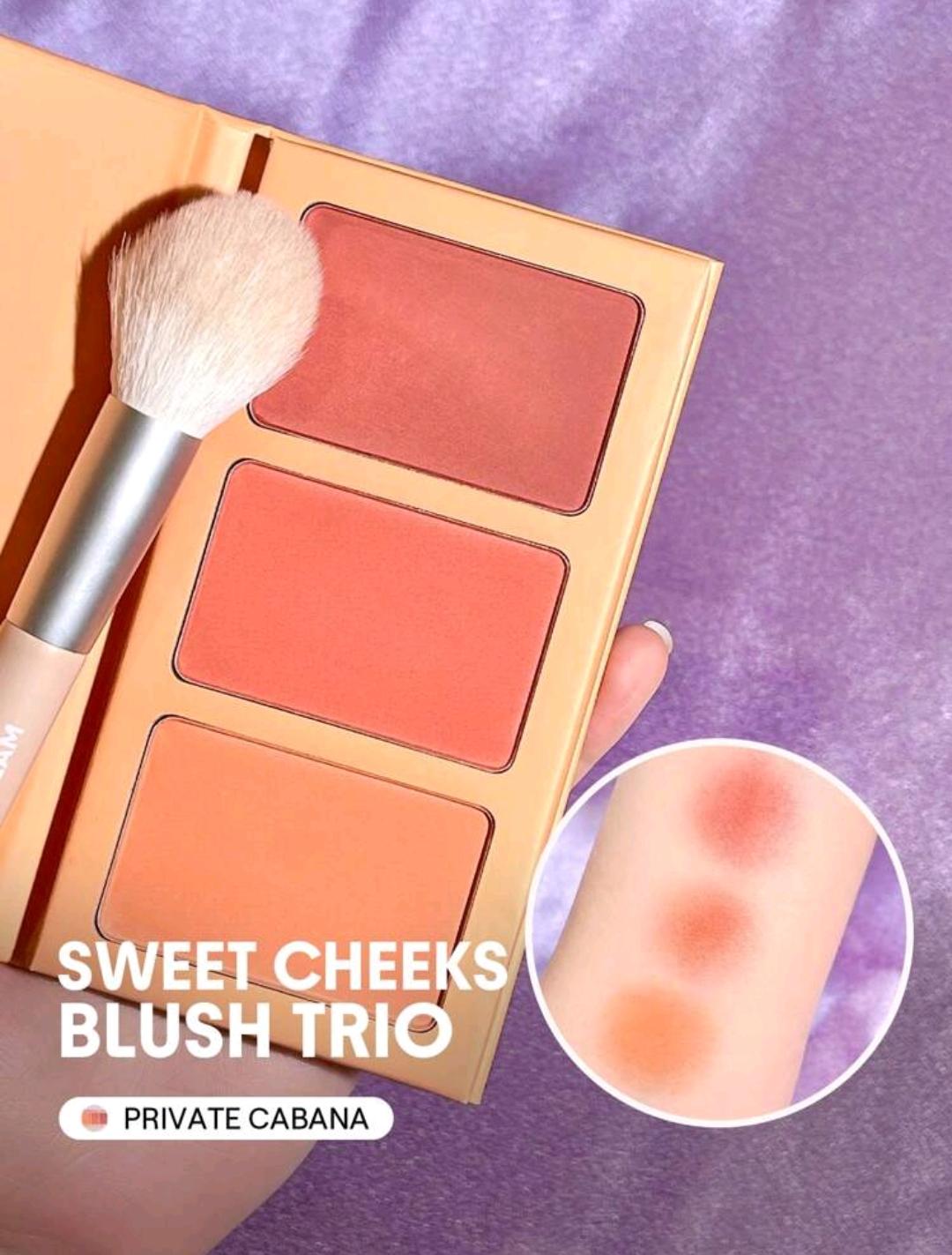13. Sheglam Sweet Cheeks Blush Trio - Private Cabana