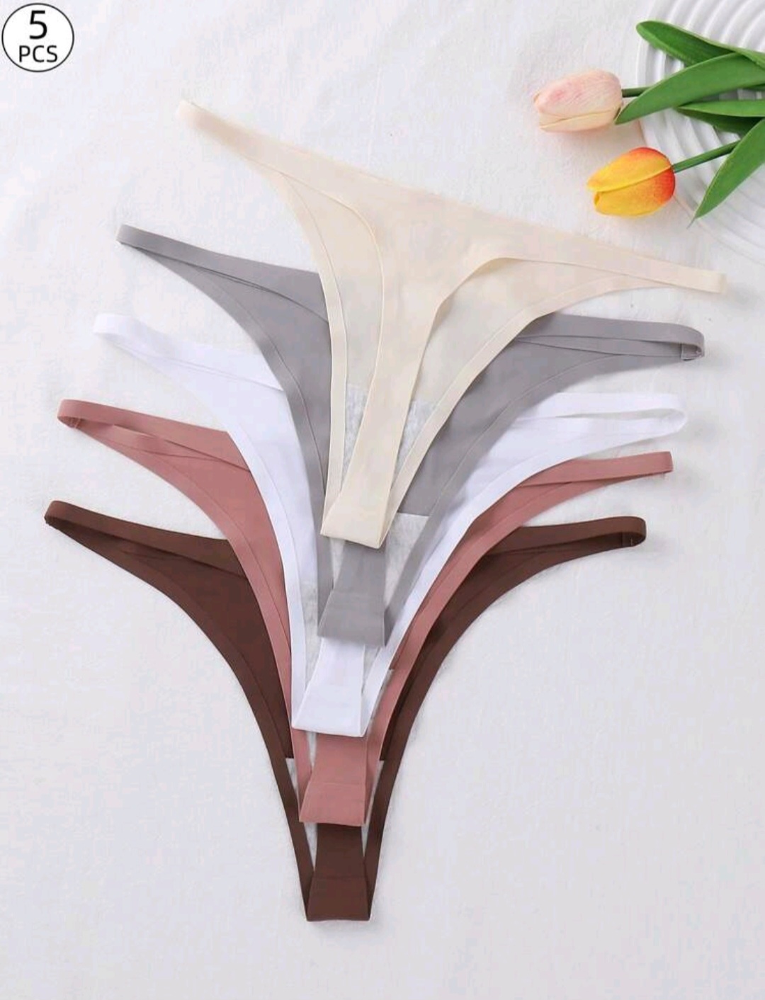 10. Seamless Thongs 5-Pack