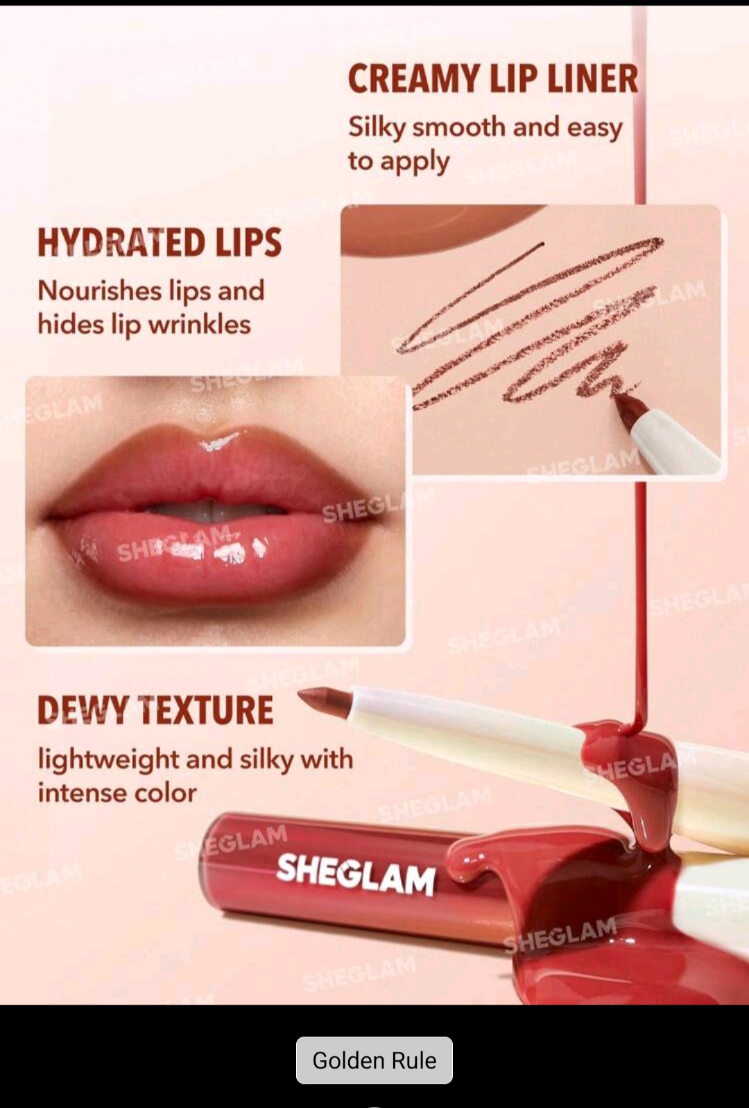 20. Sheglam Creamy Lip Liner - Golden Rule